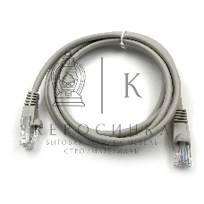 Патч-корд Buro LSZH UTP cat.5e 1.5м серый RJ-45 (m)-RJ-45 (m)