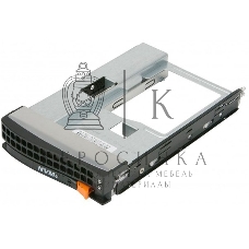 Корзина Supermicro MCP-220-00138-0B Tool-less NVMe Black gen-5 3.5-to-2.5 drive tray, Orange tab