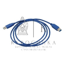 Кабель соединительный VCOM VUS7070-1.8M USB3.0 Am/Bm 1,8m (VUS7070-1.8M)