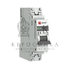 Выключатель автоматический модульный 1п C 1А 4.5кА ВА 47-63 PROxima EKF mcb4763-1-01C-pro