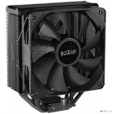 Кулер PCCooler Paladin EX400 черный 120мм алюминий+медь 1800rpm 28.6db 4-pin 180W 157мм