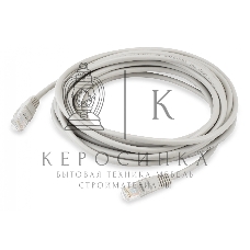 Патч-корд Buro LSZH UTP cat.5e 5м серый RJ-45 (m)-RJ-45 (m)