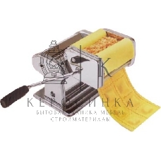 Лапшерезка KELLI KL-4111 (Насадка д/пельменей (равиолли). 9 режимов толщины раскатки теста. Нож д/резки теста. Нарезной блок для 2-х видов лапши. Нарезка лапши 2 мм и 6.6 мм. Валик д/раскатки теста. Регулятор толщины теста. Механический привод. Инструкция