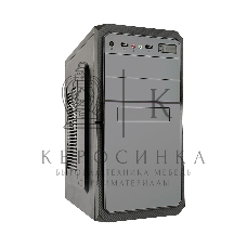 Компьютерный корпус ExeGate EX284024RUS Minitower BA-202 Black, mATX, AA400, 80мм, 2хUSB, Audio