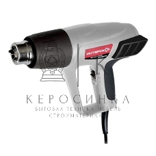 Фен технический ИНТЕРСКОЛ ФЭ-2000ЭМ, 2000Вт,50-600°С,поток 300-500л/мин,дисплей,0.77кг 385.0.1.00
