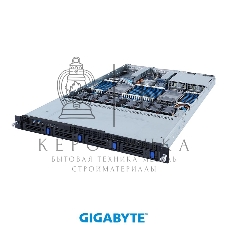 Серверная платформа Gigabyte R182-340 (rev. 100) 1U, 4x3.5