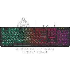 Клавиатура проводная Defender Ozoth GK-106, USB, черный