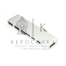 Адаптер Type-C на HDMI, USB 3.0*2 + Type-C* 2 + SD/TF для MacBook, серебро