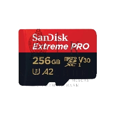 Флеш карта Sandisk Extreme Pro microSDXC 256Gb + SD Adapter + Rescue Pro Deluxe 200Mb/s