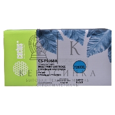 Картридж струйный Cactus CS-F9J68A (728XXL) черный матовый (300 мл) для HP DJ T730/T830