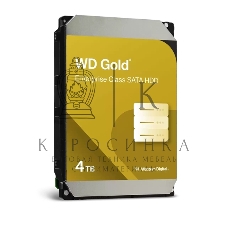 Жесткий диск WD SATA-III 4Tb WD4004FRYZ Desktop Gold 512E (7200rpm) 256Mb 3.5