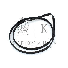 Ремень 1208 J4 для стиральной машины Indesit, Ariston, Hotpoint, Margarita черный 1128мм