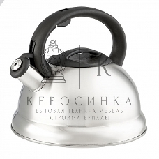 Чайник для плиты WEBBER ВЕ-0547 нержавека, со свистком (12)