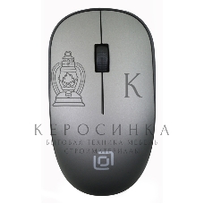Мышь Oklick 515MW черный/серый оптическая (1200dpi) беспроводная USB (2but)