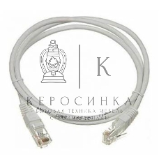 Патч-корд LANMASTER UTP TWT-45-45-2.0/6-GY вилка RJ-45-вилка RJ-45 Cat.6 2м серый ПВХ