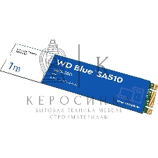 Накопитель SSD WD Blue SA510 WDS100T3B0B, 1Tb, SATA III, M.2 2280, R/W 560/520