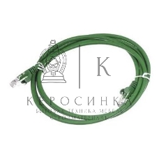 Патч-корд LANMASTER LAN-PC45/U6-2.0-GN вилка RJ-45-вилка RJ-45 Cat.6 2м зеленый LSZH (уп.:1шт)
