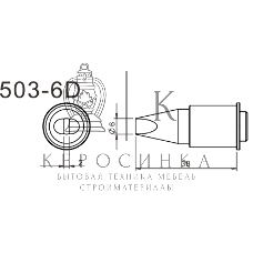 Жало для паяльника Quick 503-6D