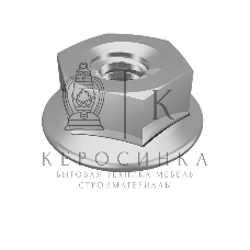 Гайка М8 с насечкой GS8 (уп. 150 шт) КМ LO0686