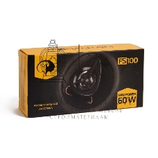 Колонки автомобильные Phantom FS-100 (без решетки) 4Ом 10см (4дюйм) (ком.:2кол.) коаксиальные