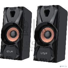 Акустическая система CBR CMS 720, 2.0, питание USB, 2х3 Вт (6 Вт RMS), материал корпуса пластик, 3.5 мм линейный стереовход, черный