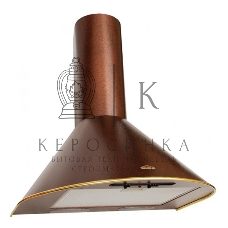 Вытяжка каминная Elikor Эпсилон 50П-430-П3Л медный/золотистый, 50 см, 430 куб. м/ч, 54 дБ