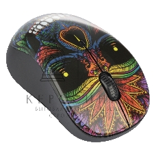 Мышь беспроводная Qumo Office M41 Totem черный, 1600 dpi, радиоканал, USB, кнопки - 4