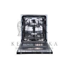 Встраиваемая посудомоечная машина Zigmund & Shtain DW 129.6009 X, черный, 59.8 см, 14 компл., 44 дБ, класс A++