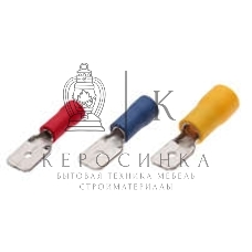 Разъем плоский КВТ РПИ-П 6,0-(6,3) (500 шт/упак) 47512