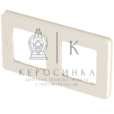 Рамка 2 поста слоновая кость Inspiria