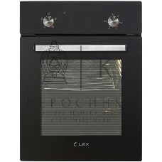 Духовой шкаф электрический Lex EDM 4540 BL черный, встраиваемый
