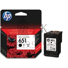 Картридж струйный HP 651 C2P10AE черный для HP DJ IA5575e (600 стр.)