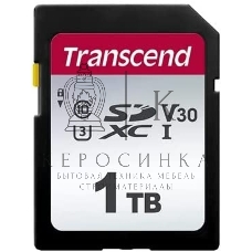 Флеш карта SDXC 1Tb Class10 Transcend TS1TSDC300S 300S w/o adapter