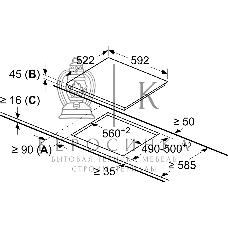 Электрическая варочная панель Bosch PKE611BB2E