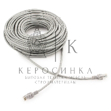 Патч-корд UTP Cablexpert cat.5e, 30м, литой, многожильный серый