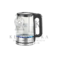 Чайник электрический Centek CT-0032 стекло 1.7л, 2200Вт, Внутр.LED подсветка, Быстрое кипячение, Фил