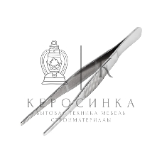 Пинцет прямой Rexant рифленый 125 мм (блистер)