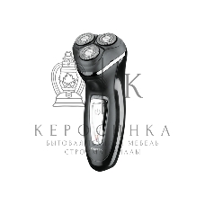 Электробритва Centek CT-2166 (хром/черный) ротор, АККУМУЛЯТОР + РАБОТА ОТ СЕТИ,триммер