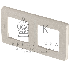 Рамка 2 поста шампань Inspiria