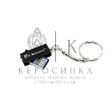 Флешка USB Dr. Memory 005, 64Гб, USB 3.0, R/W 25/15, черный/серебристый