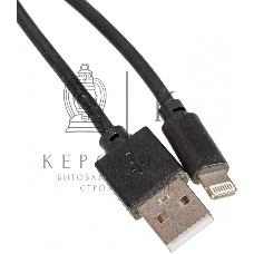 Кабель USB (m)-Lightning (m) 2м черный