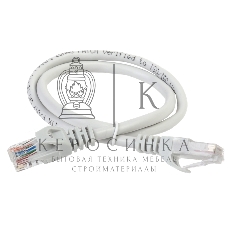 Коммутационный шнур (патч-корд), Cat.6 UTP, LSZH, 1м, серый Коммутационный шнур (патч-корд), Cat.6 UTP, LSZH, 1м, серый