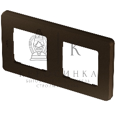 Рамка 2 поста бронза Inspiria