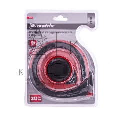 Рулетка геодезическая Matrix 20 м х 15 мм, закр. корп., фибергласс. лента, двуст. шкала, PRO
