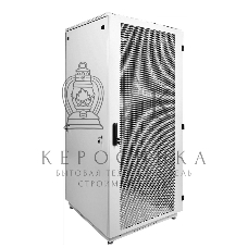 Шкаф телекоммуникационный напольный 42U (800x1000) дверь перфорированная (3 места), ШТК-М-42.8.10-4ААА