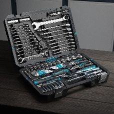 Набор инструментов Gross 14148 78 пред., 120 зубьев, CrV, 1/4, 1/2