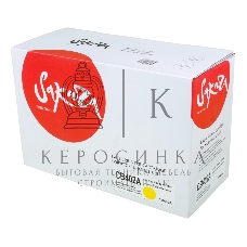 Картридж лазерный Sakura CB402A для HPColor LaserJet CP4005/CP4005n/CP4005dn, желтый, 7500 к.