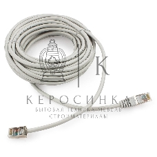 Патч-корд FTP Cablexpert cat.5e, 7.5м, литой, многожильный серый