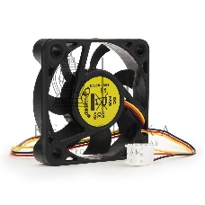 Вентилятор для корпуса Gembird черный 50мм 4500rpm 24db 3-pin 827