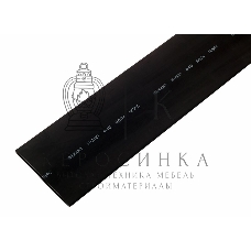 Термоусаживаемая трубка Rexant 40,0/20,0 мм, черная, упаковка 10 шт. по 1 м